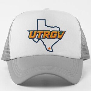 NEW UT–Rio Grande Valley Vaqueros Foam Trucker Snapback Hat 2TONE GRAY WHITE